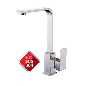 Vòi rửa chén vuông nóng lạnh INOX 304 KOTOFA KT406 - HÀNG CHÍNH HÃNG
