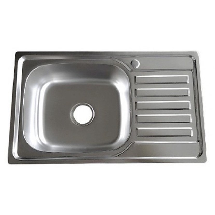 Chậu rửa chén Inox 1 ngăn 1 vách KT7545 – hàng chính hãng